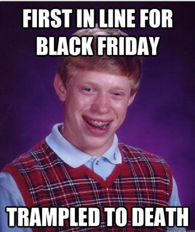 First In Line On Black Friday First In Line On Black Friday