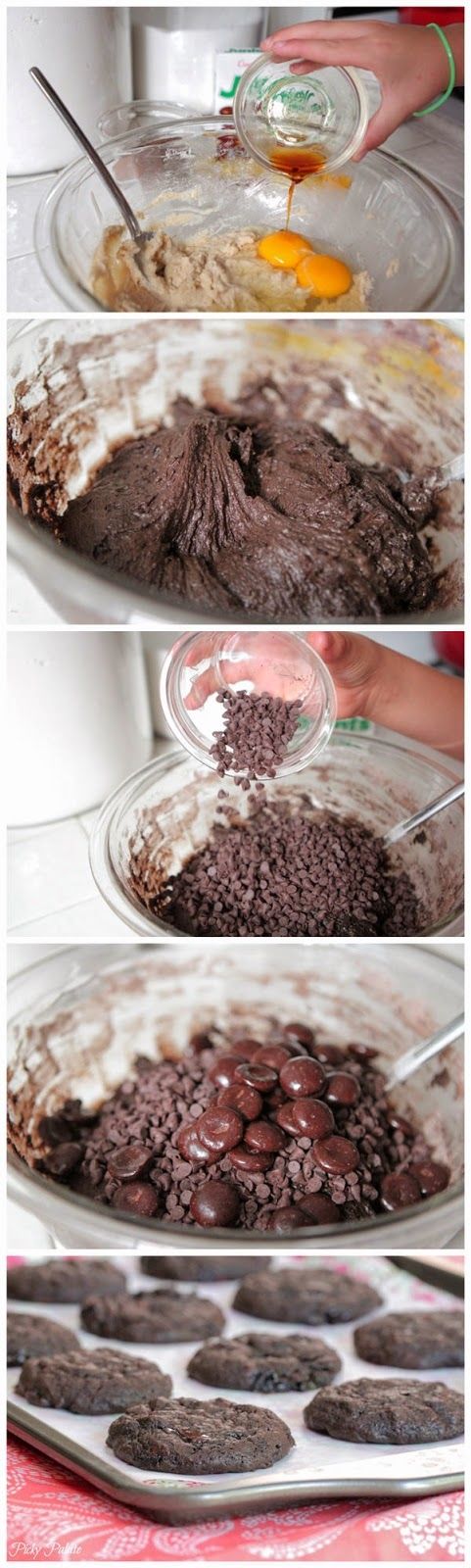 DIY Junior Mint Chocolate Chip Cookes DIY Junior Mint Chocolate Chip Cookes