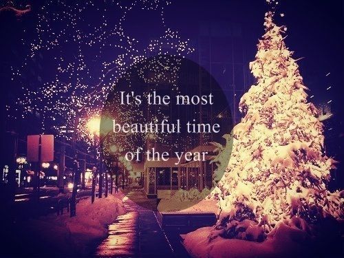 It's the most beautiful time of year It's the most beautiful time of year