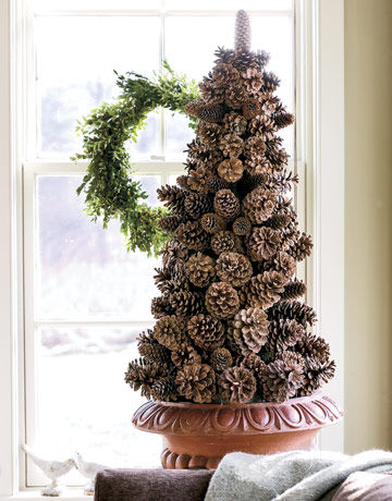 Pinecone Christmas Trees Pinecone Christmas Trees