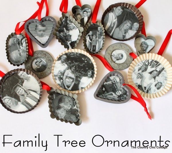 How to make family tree ornaments How to make family tree ornaments