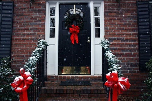 Simple Christmas Porch Simple Christmas Porch