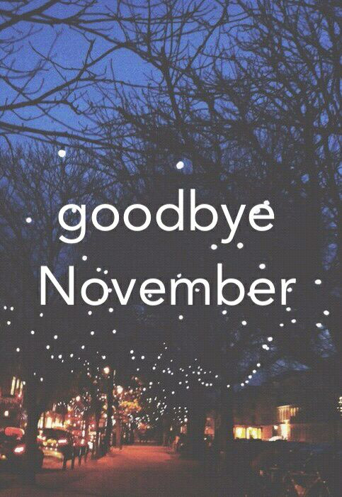 Goodbye Novemeber Goodbye Novemeber