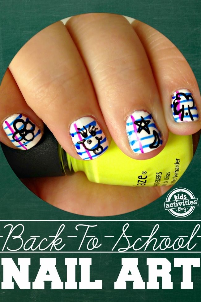 How to make notebook nail art How to make notebook nail art