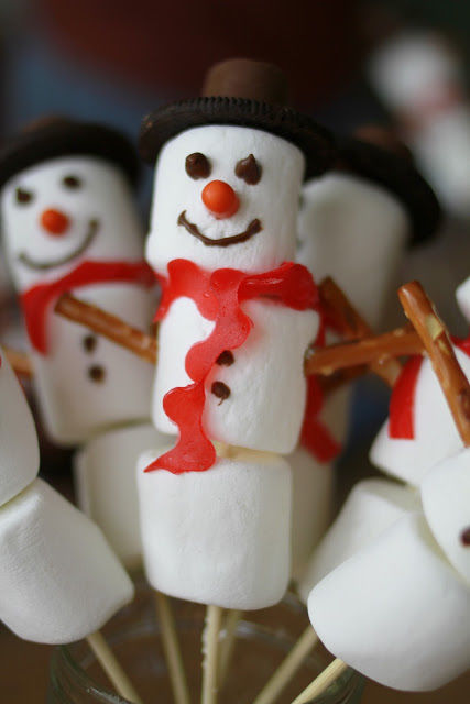 Marshmallow Snowmen
