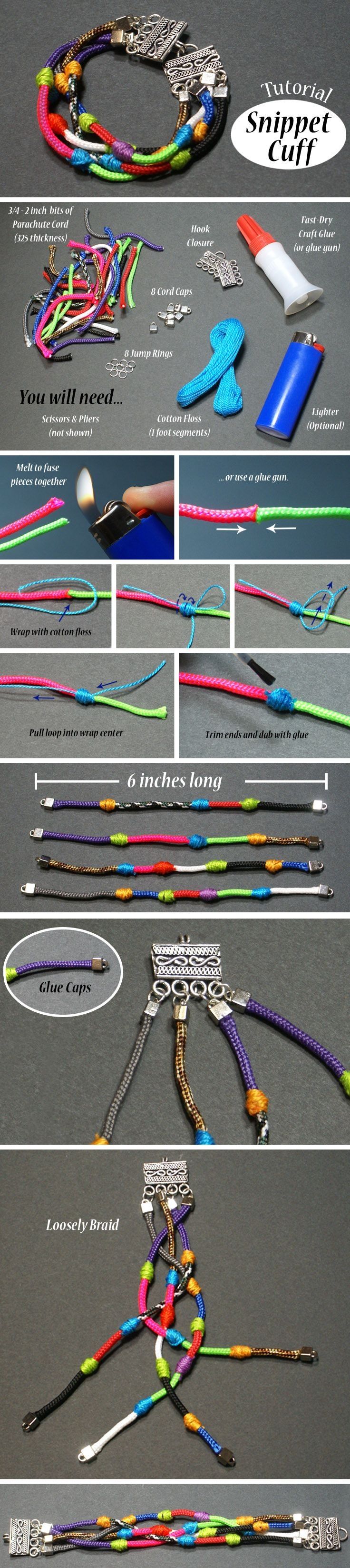 DIY Snippet Cuff DIY Snippet Cuff