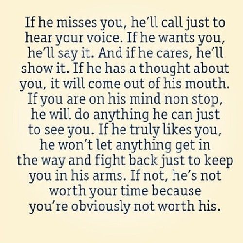 If He Miss You If He Miss You