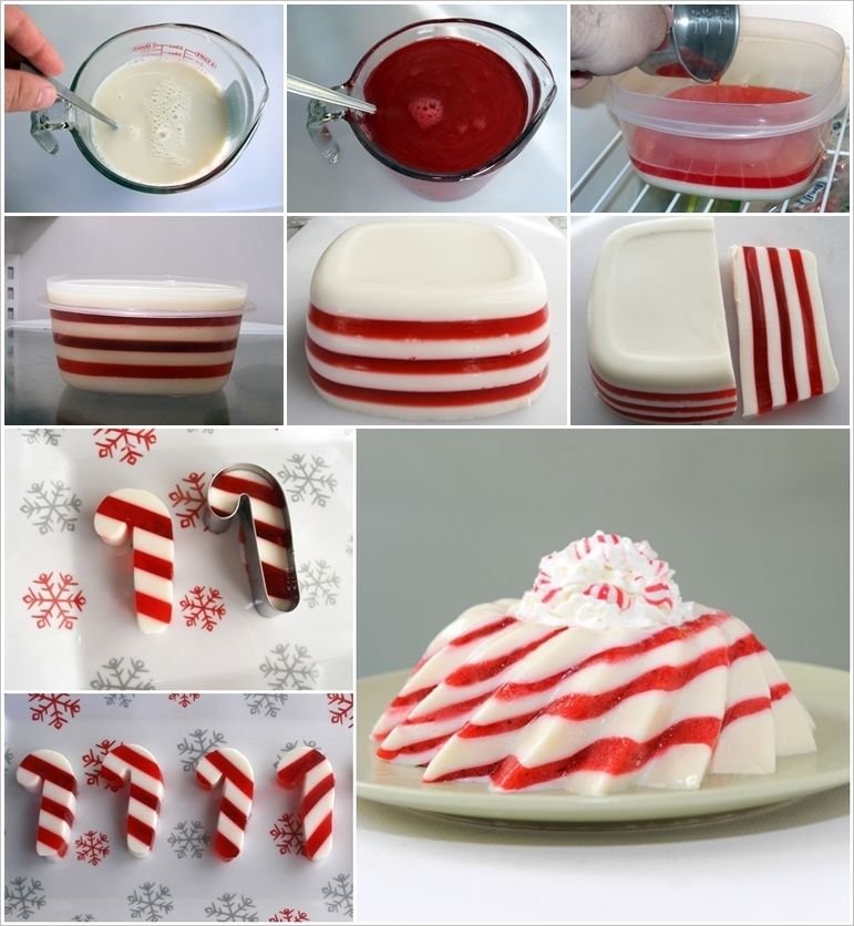 Candy Cane Jello Shot Recipe