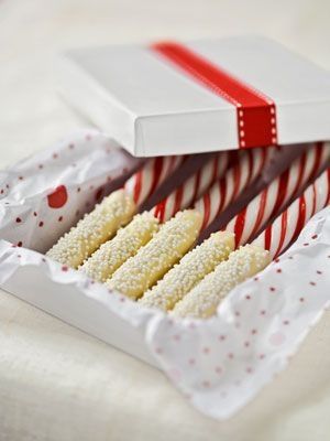 White chocolate Candy Canes White chocolate Candy Canes