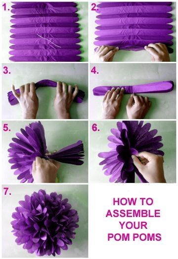 DIY Pom Poms DIY Pom Poms