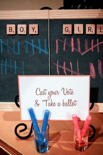 Baby Shower Vote
