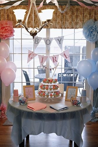 Baby Shower Party Table