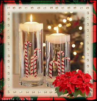 Candy Cane Candles Candy Cane Candles