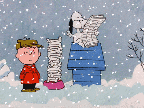 Snoopy in the Snow