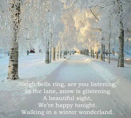 Walking In A Winter Wonderland