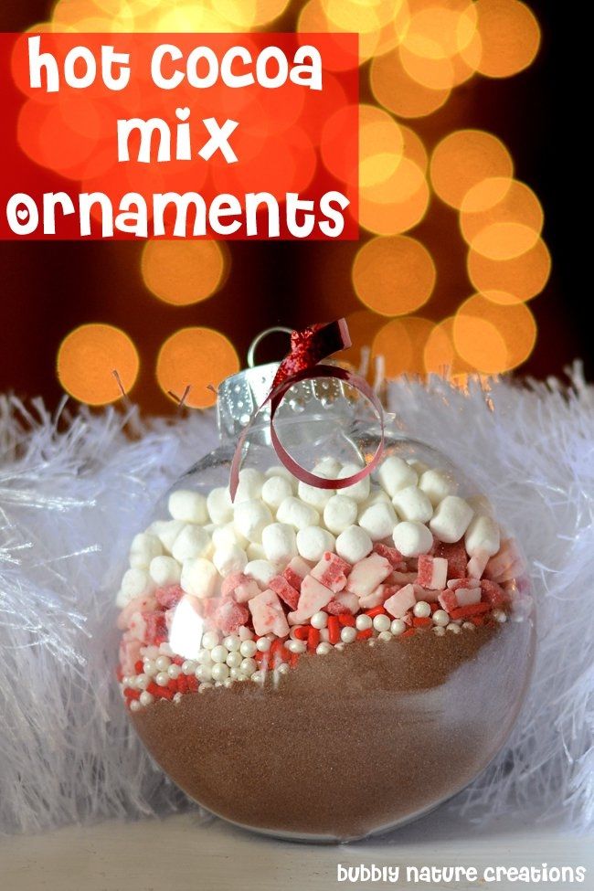 How to make a hot cocoa mix ornament How to make a hot cocoa mix ornament