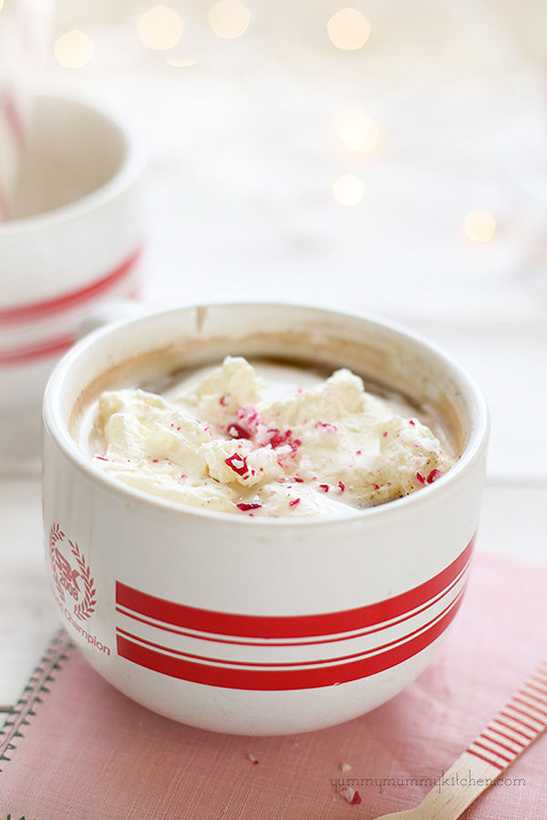 How to make peppermint hot chocolate