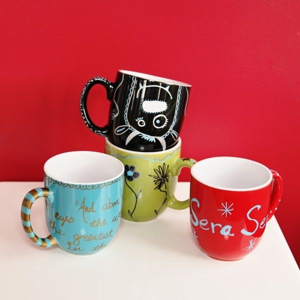 How to make fun sharpie mugs