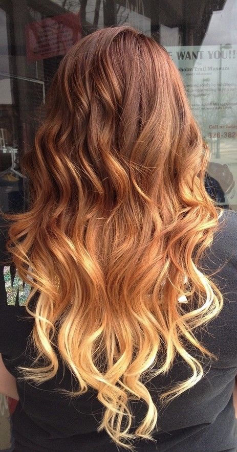 Wavy Ombre Curls Wavy Ombre Curls