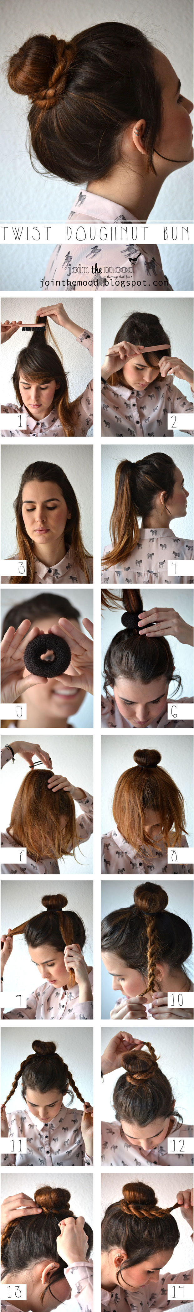 DIY Twist Bun DIY Twist Bun