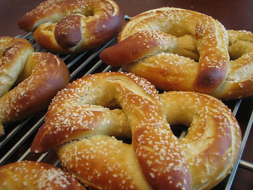 Golden Pretzels
