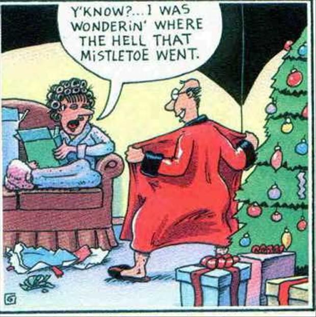Where the mistletoes went Where the mistletoes went