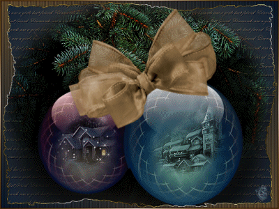 Animated Christmas Ornaments