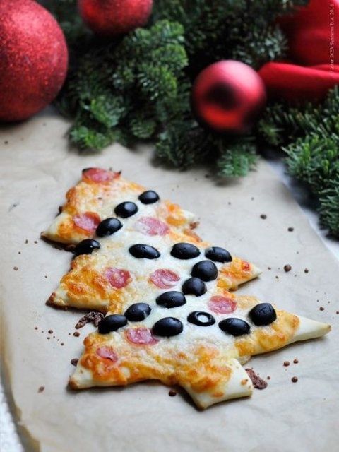 Christmas Tree Pizza Christmas Tree Pizza