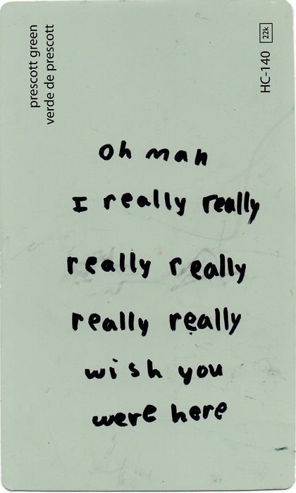 wish you were here wish you were here