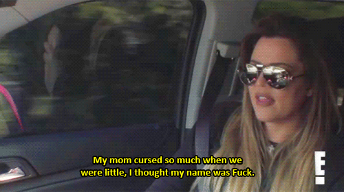 Cursing Kardashian