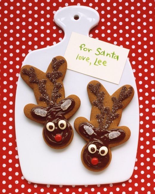 Gingerbread Reindeer Cookies