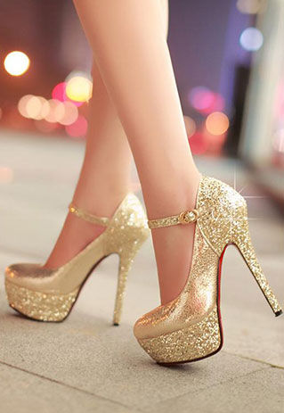 gold Heels