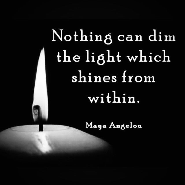 The light which shines from within The light which shines from within