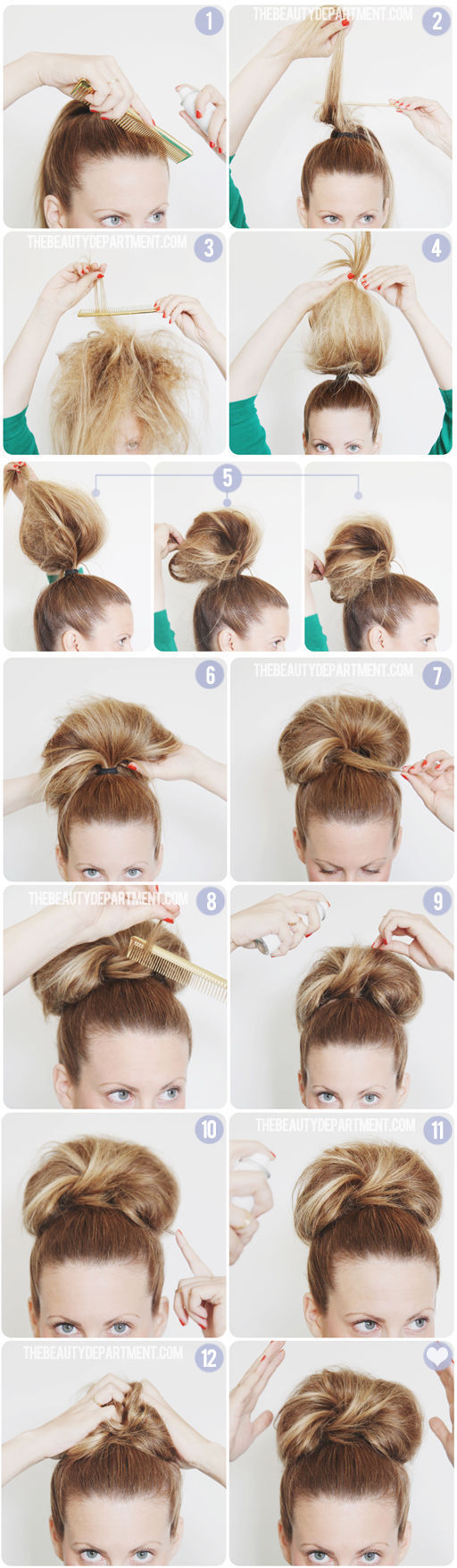 DIY Party Bun