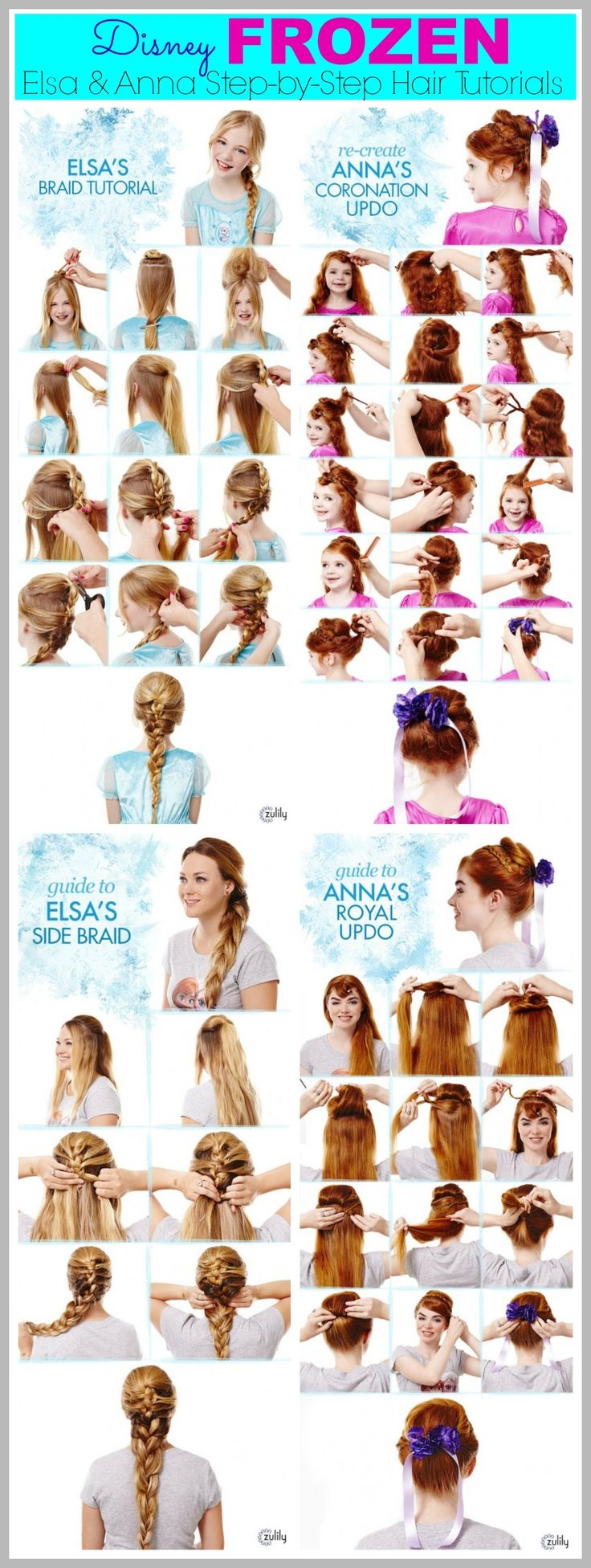 DIY Disney Frozen Hair