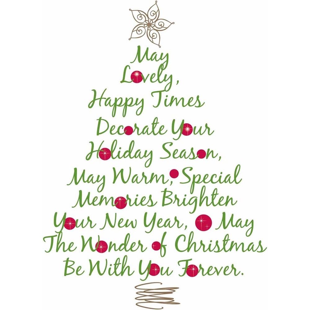 May the wonder of Christmas be with you forever