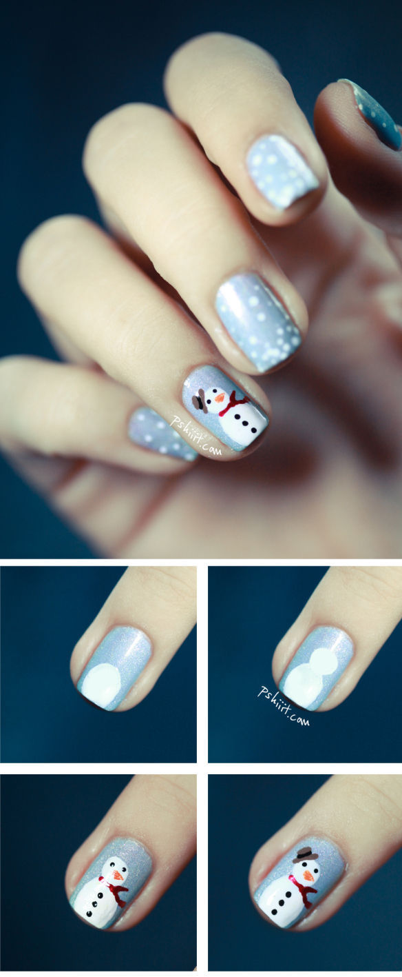 DIY Frosty Nails