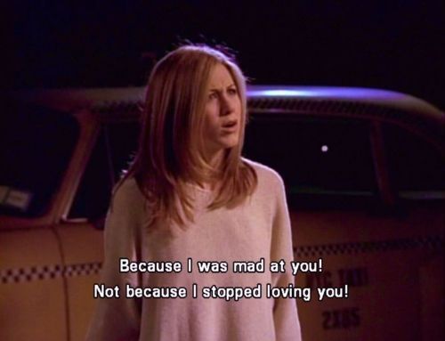 Because I Was Mad At You