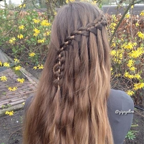 4 Strand Waterfall Braid