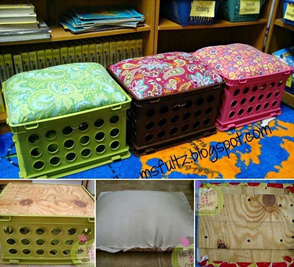 How to make DIY Crate Seats