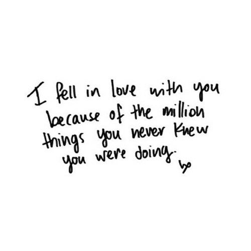 i Fell In Love With You i Fell In Love With You