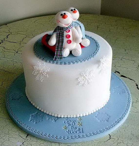 Adorable Snowman Cake Adorable Snowman Cake