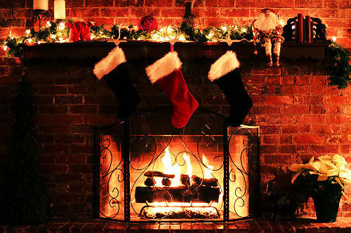 Christmas Fireplace Christmas Fireplace