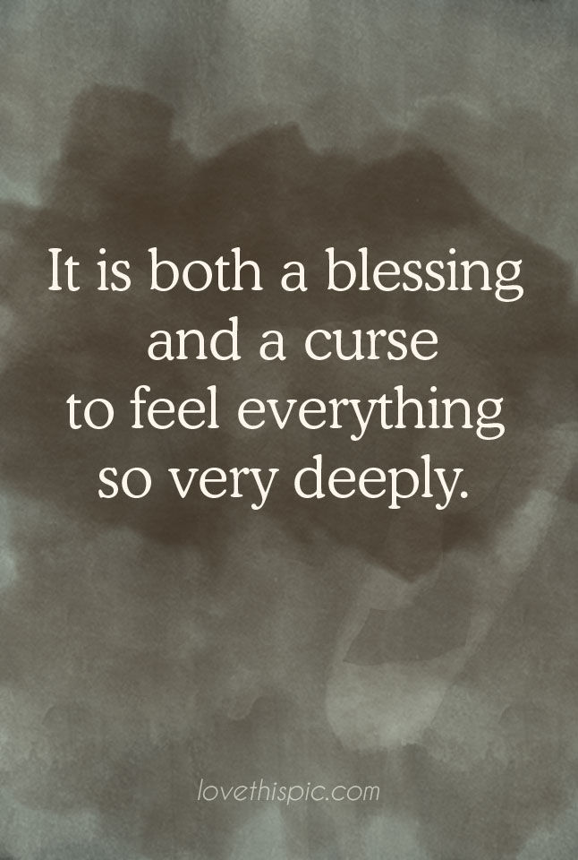 Blessing and curse 