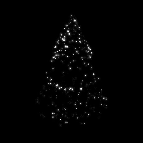 Shimmering Christmas Tree