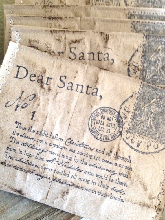 Dear Santa.....