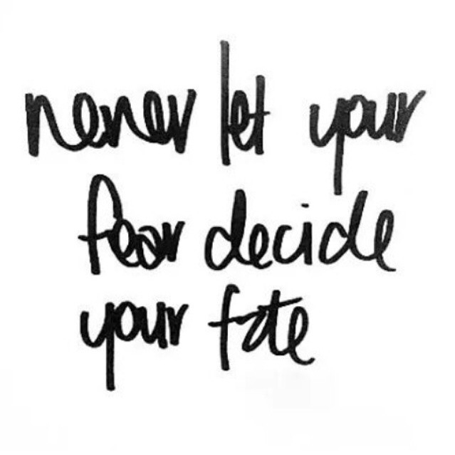 NEver Let Fear NEver Let Fear