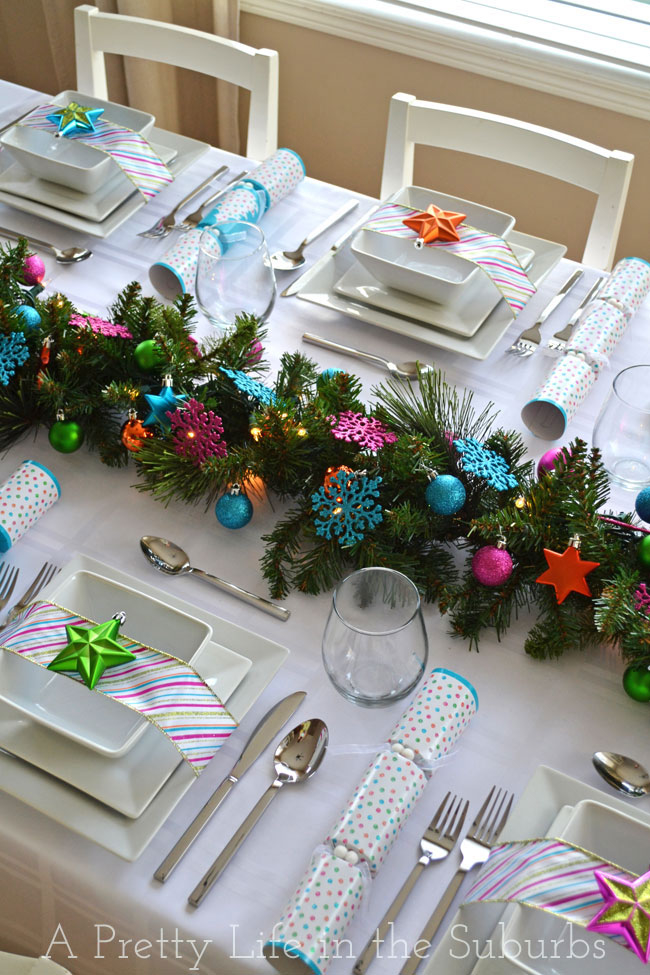 Pretty Christmas Table