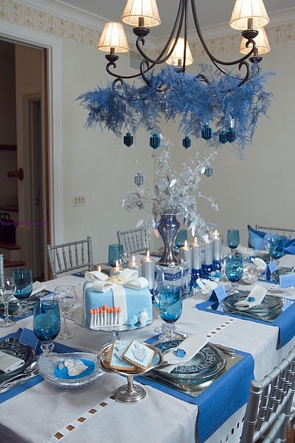 Hanukah Table