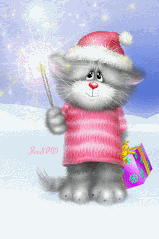 Kitty with Twinkling Star